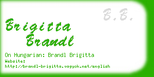 brigitta brandl business card